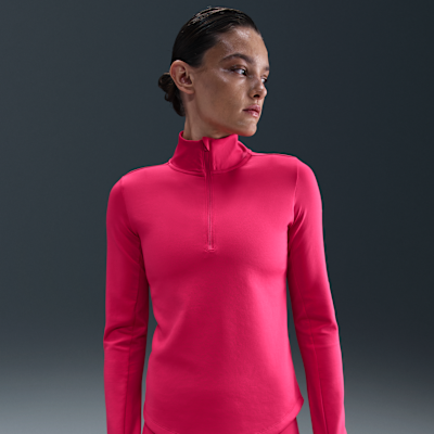 Nike Therma-Fit ハイネック トップス レディースS Women's Nike Therma-FIT One Long-Sleeve Half-Zip Top | JD Sports